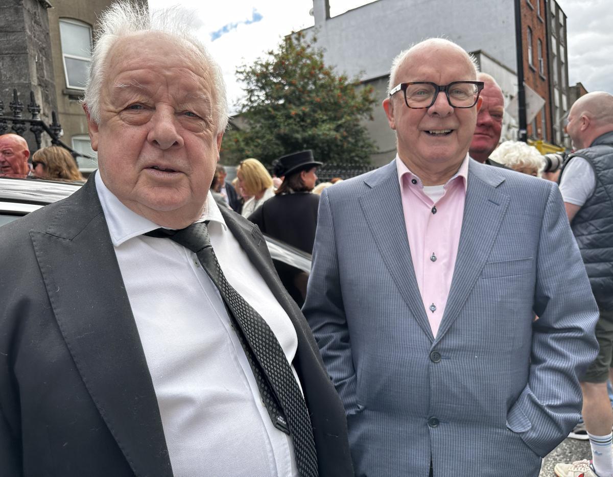 Jim Sheridan and Brendan Gleeson among mourners at Brenda Fricker funeral