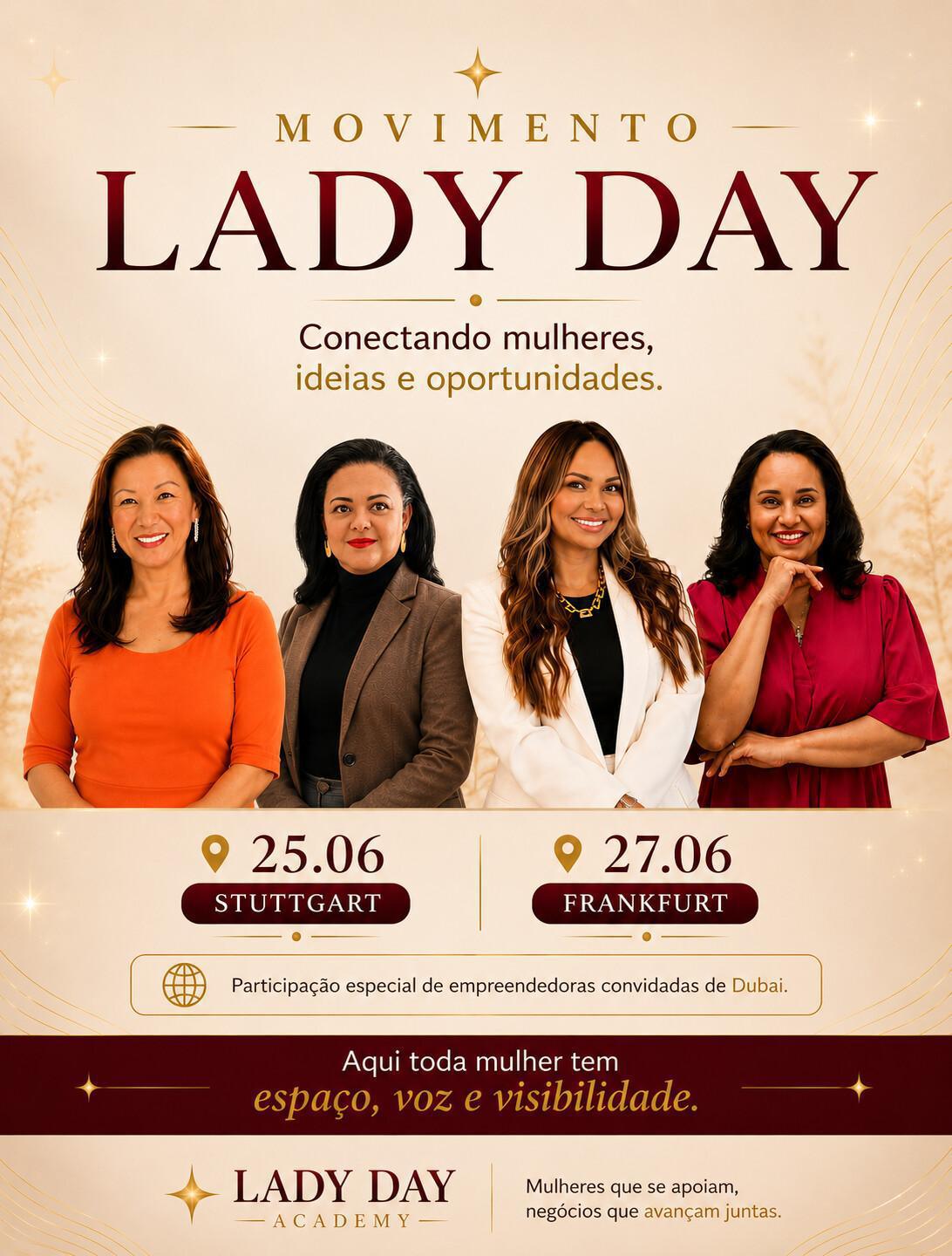 Mais do que um jantar, uma mesa de conexões entre mulheres que desejam crescer juntas.