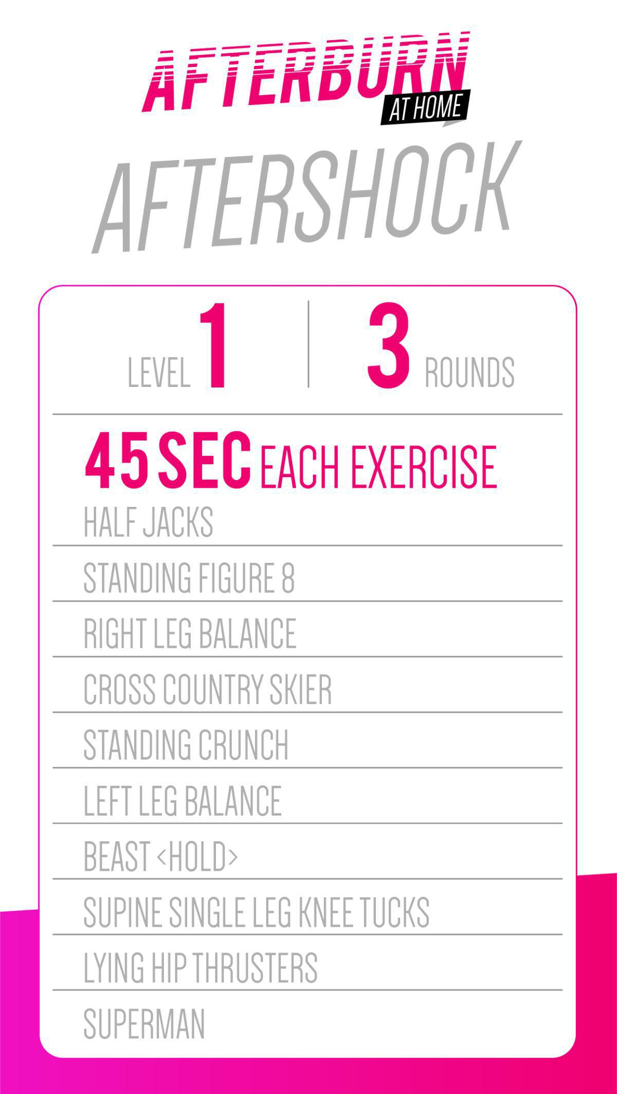 AFTERSHOCK AFTERSHOCK