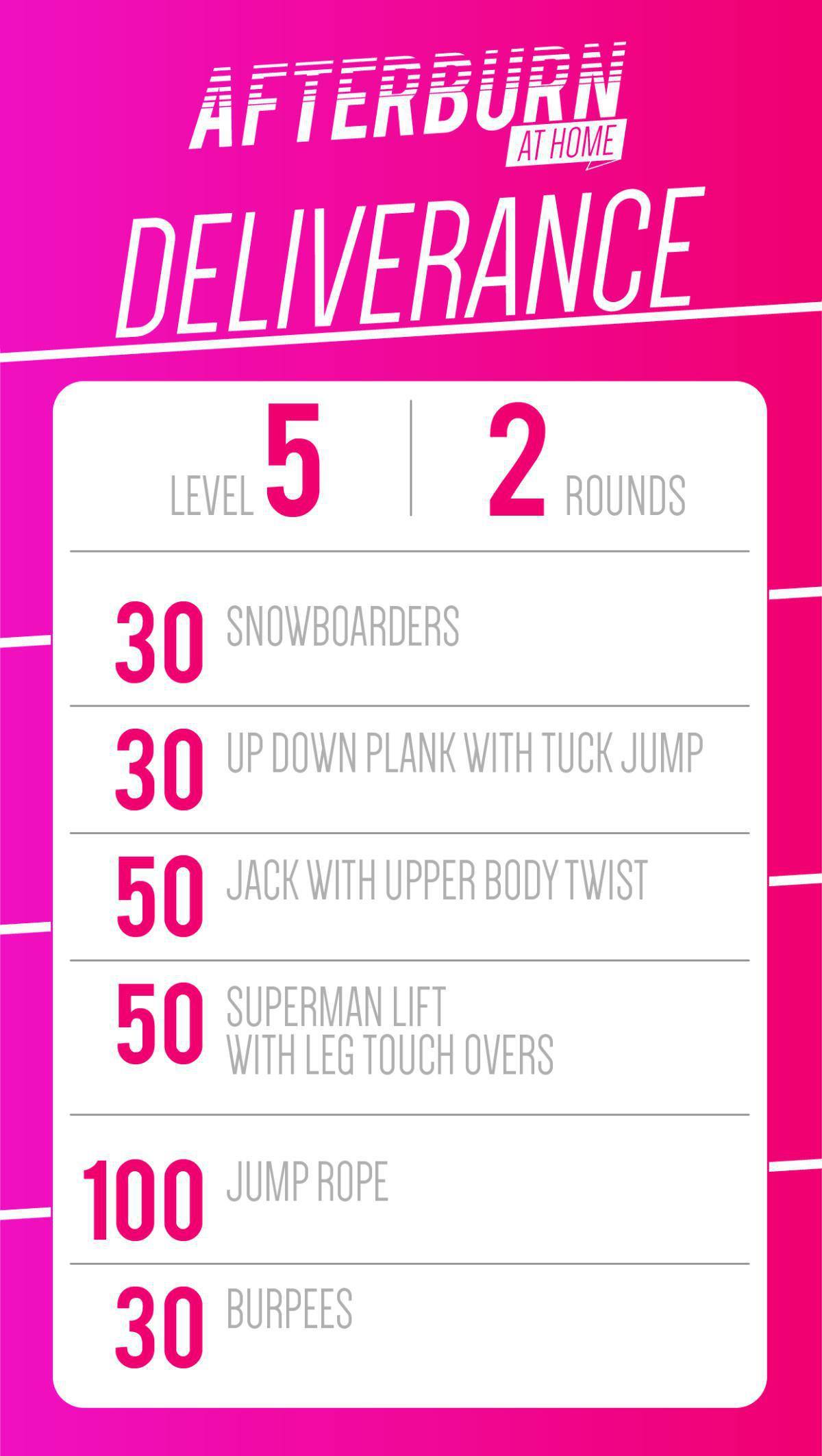 DELIVERANCE DELIVERANCE