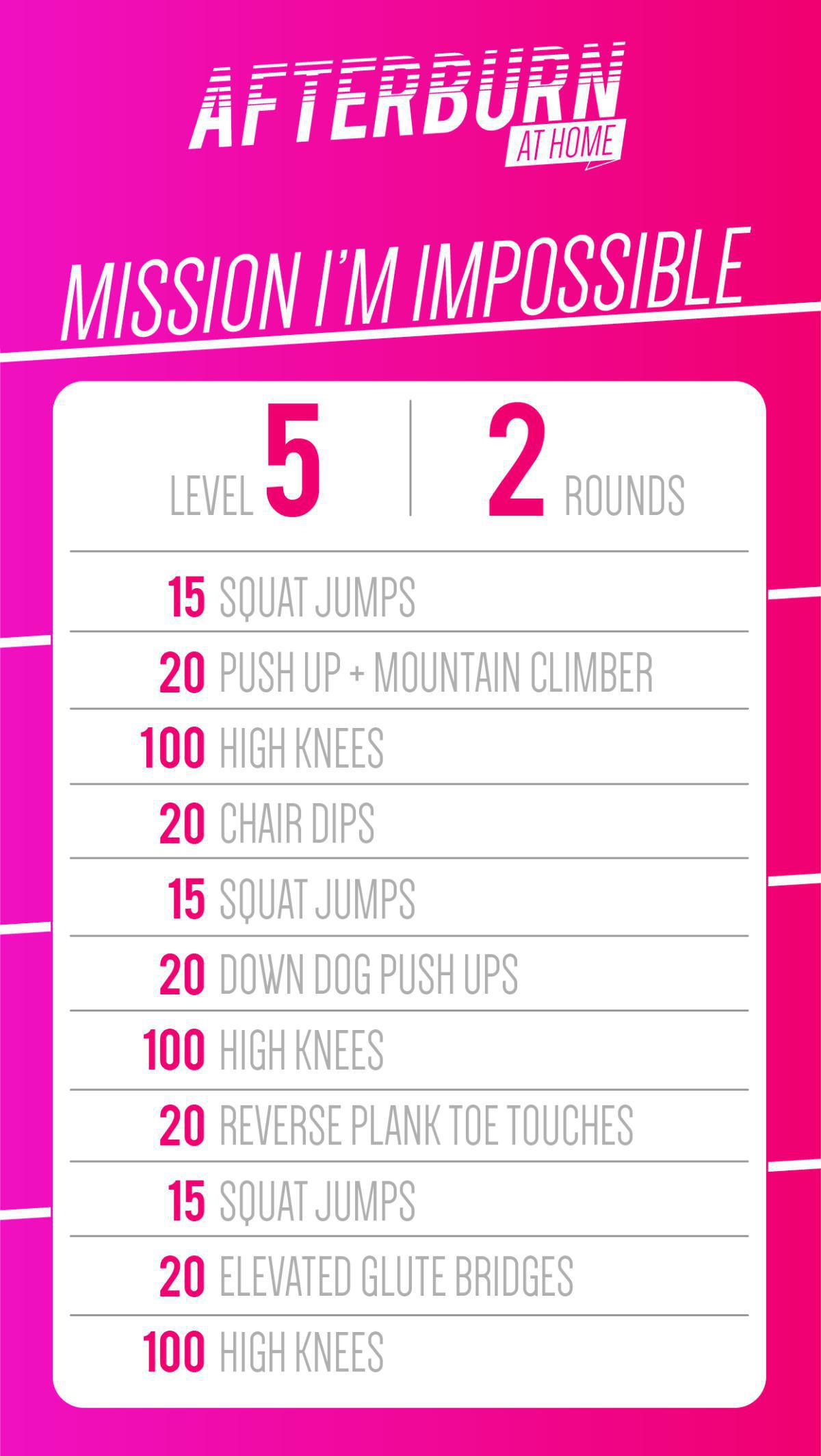 MISSION I'M POSSIBLE MISSION I'M POSSIBLE