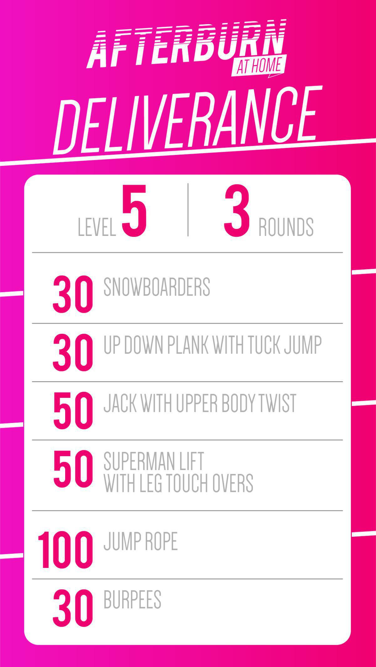 DELIVERANCE DELIVERANCE