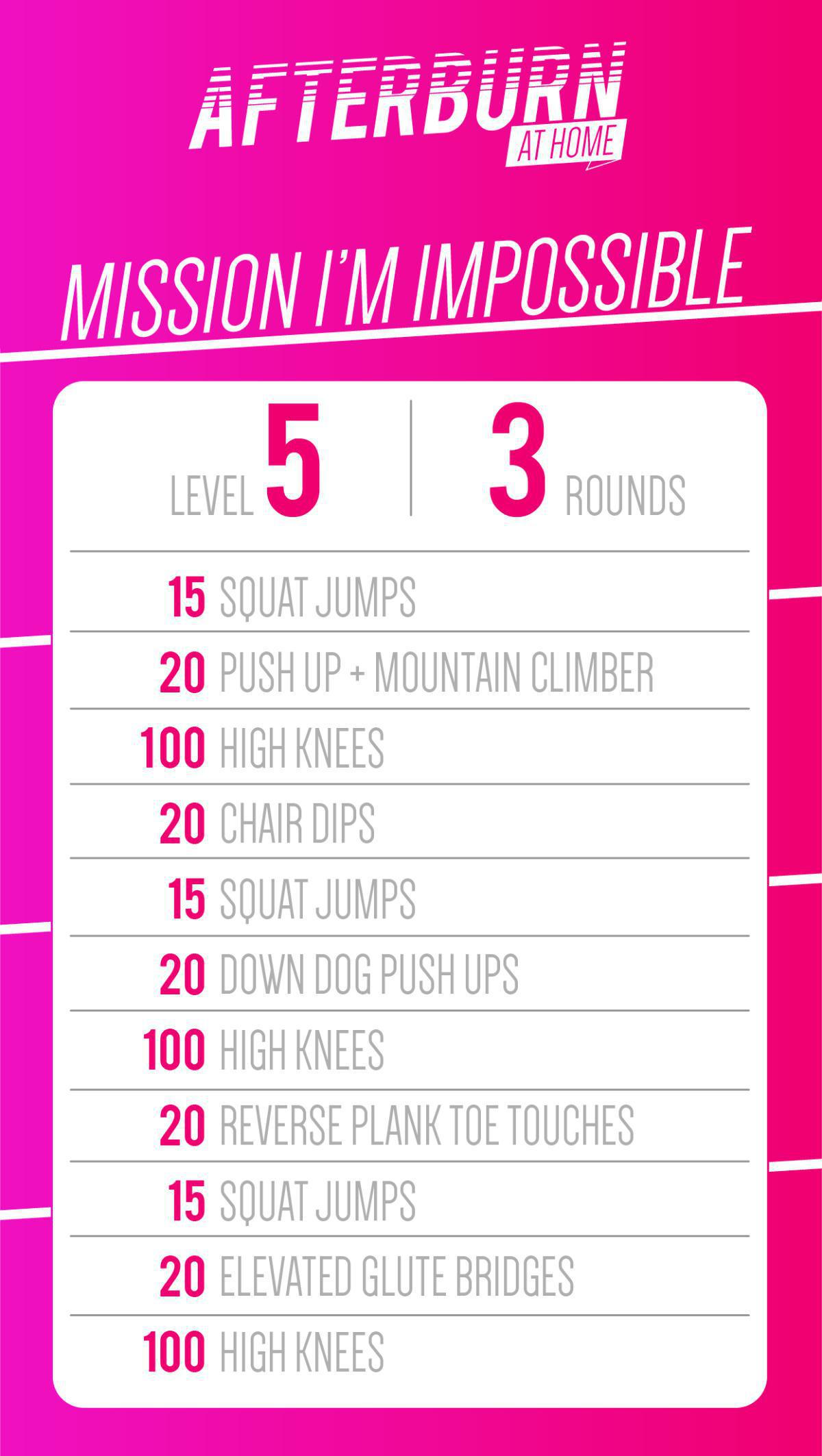 MISSION I'M POSSIBLE MISSION I'M POSSIBLE