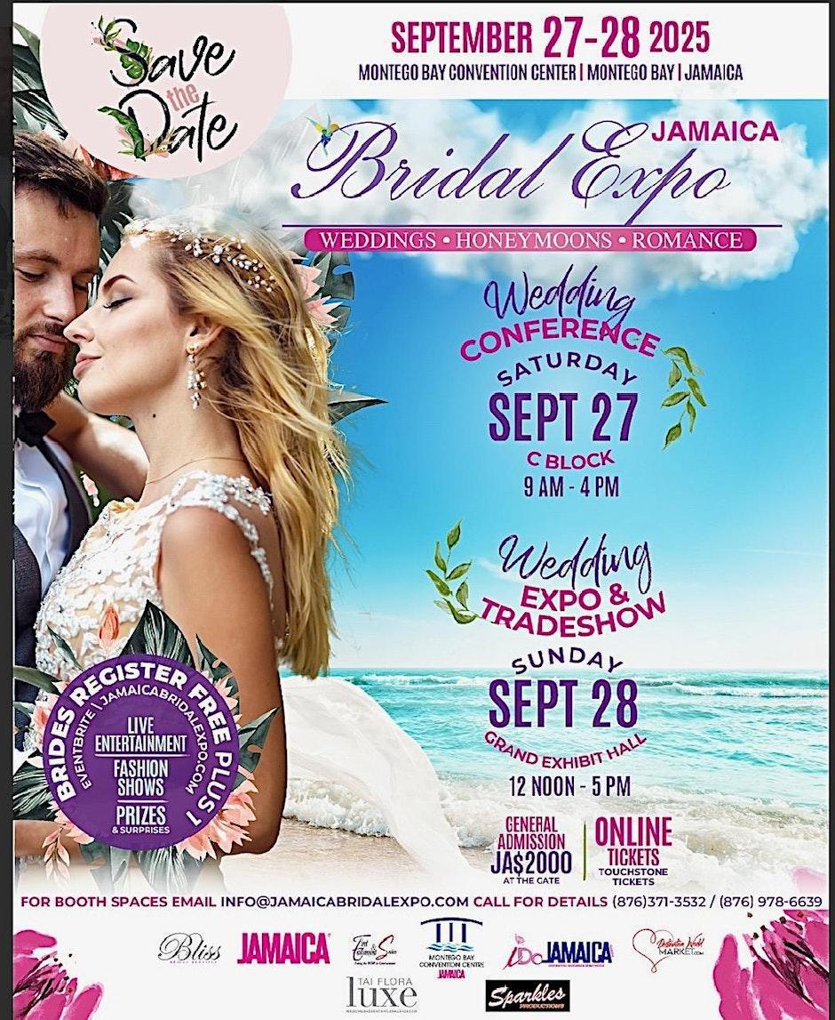 Jamaica Bridal Expo: September 26-28, 2025
