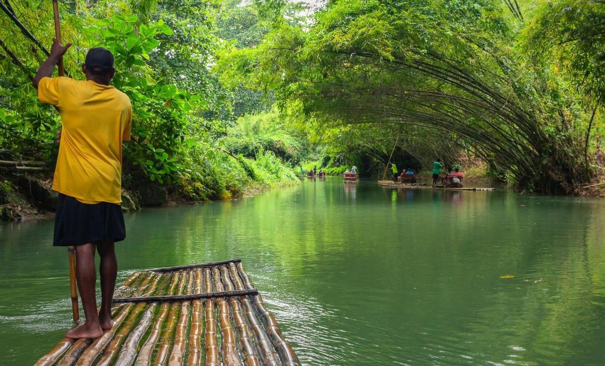 Bamboo Rafting, Ocho Rios