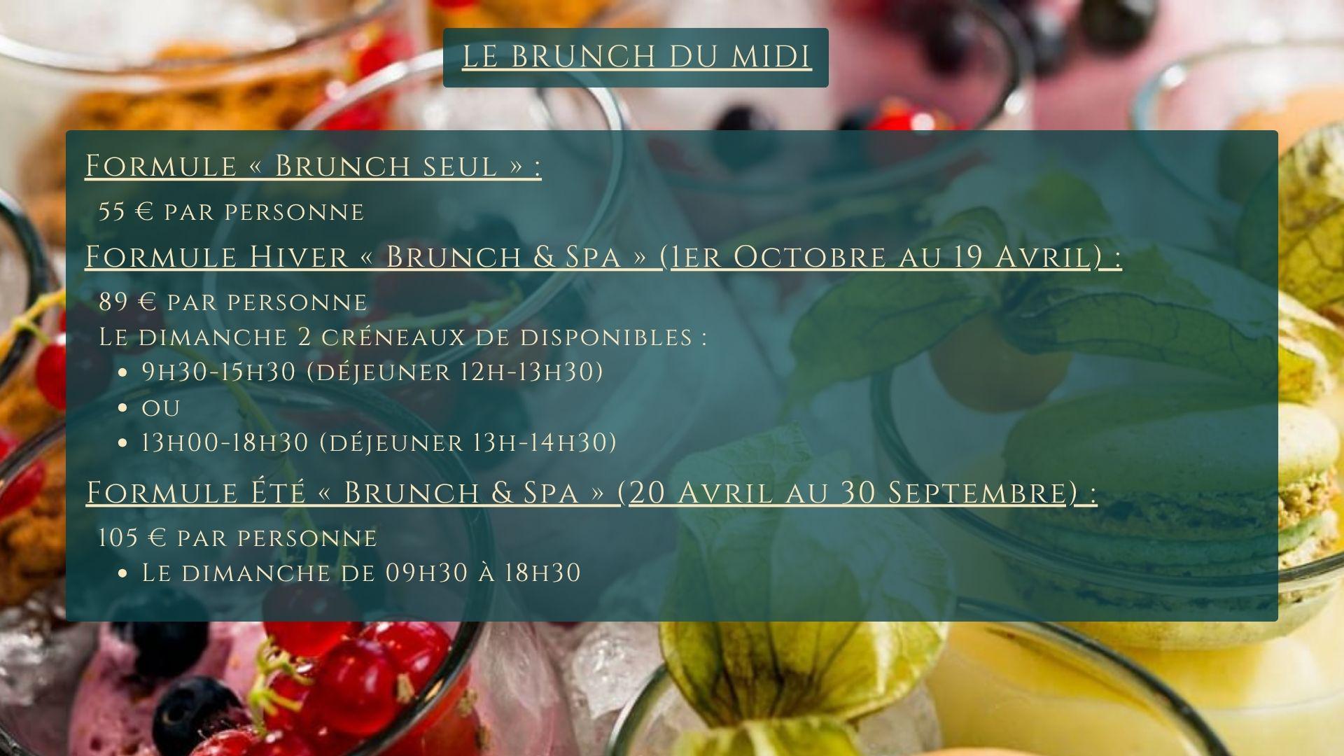 LE BRUNCH DU MIDI