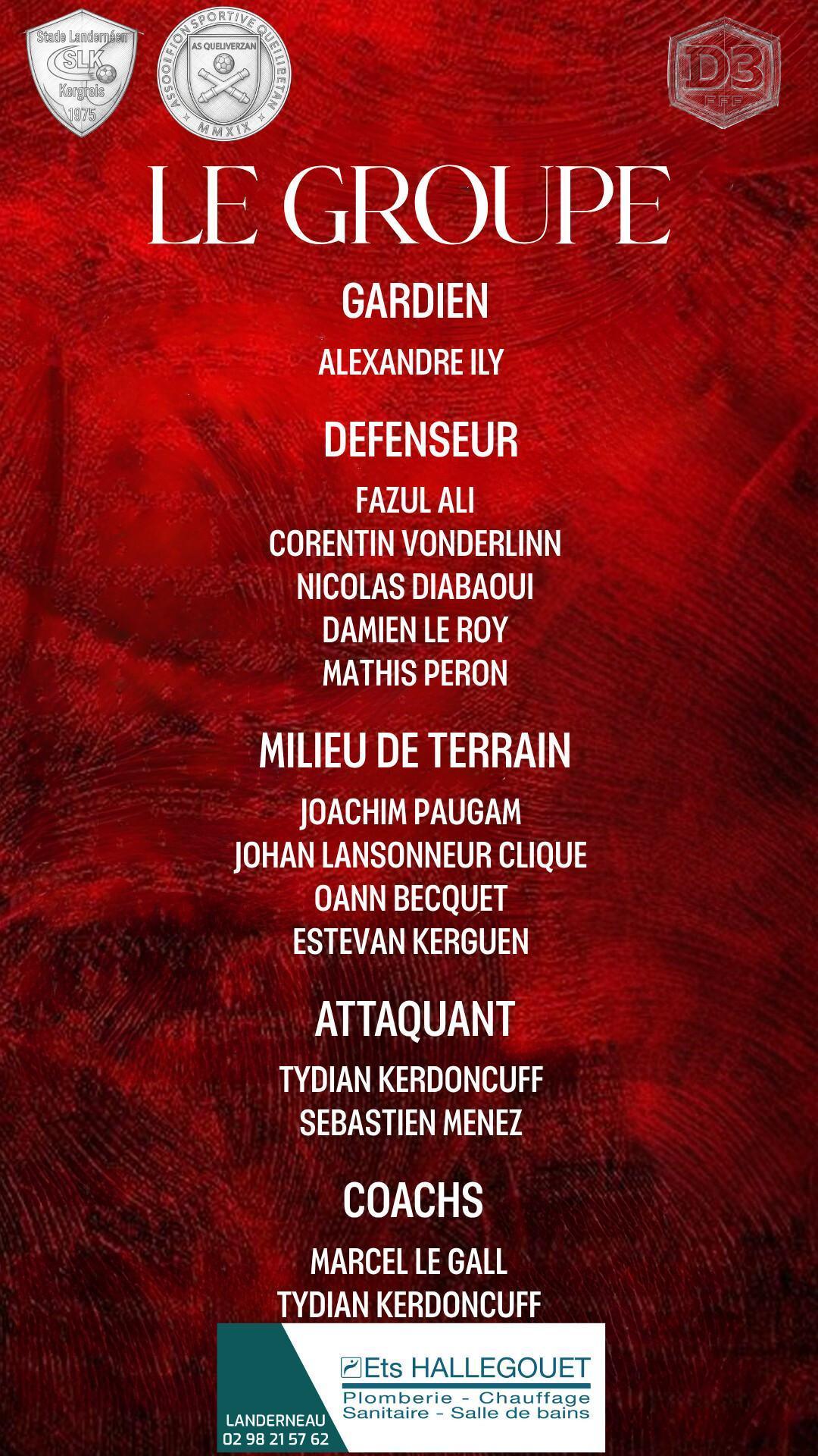 10/05/2026 - Les seniors groupes du jour