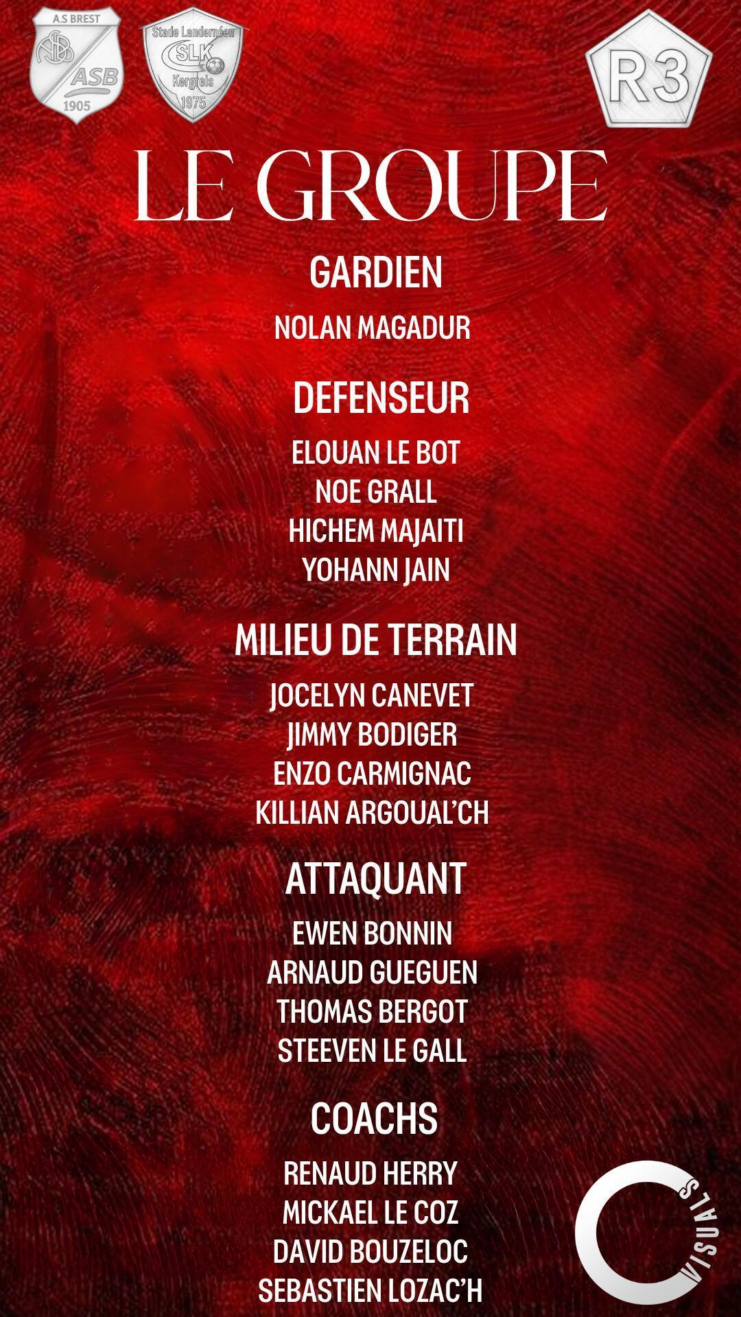 10/05/2026 - Les seniors groupes du jour