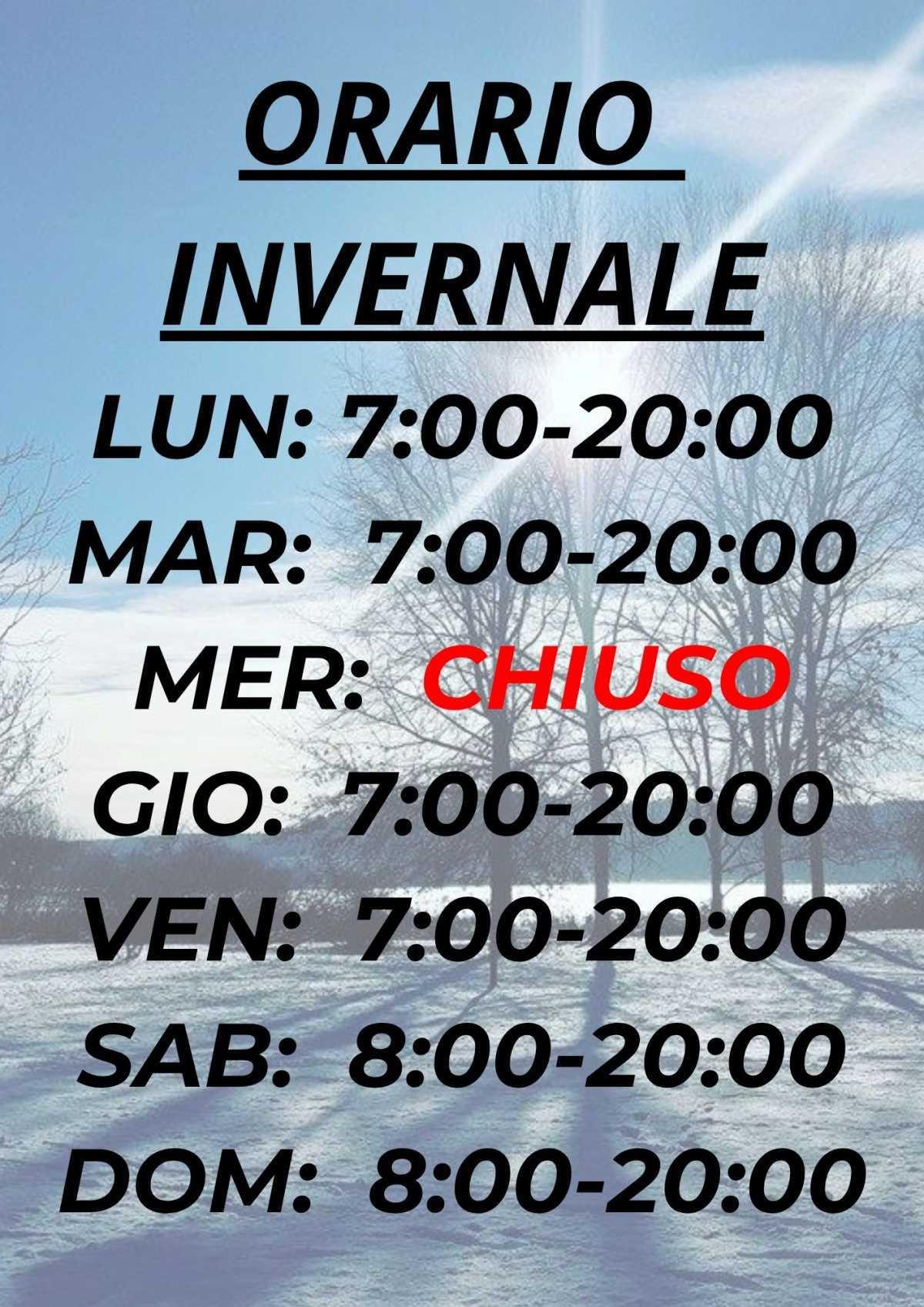 Orari di apertura