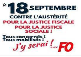 Mobilisation nationale du 18 septembre 2025 Mobilisation nationale du 18 septembre 2025