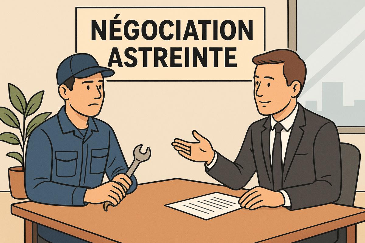 Négociation – Organisation Astreintes Division Maintenance Négociation – Organisation Astreintes Division Maintenance