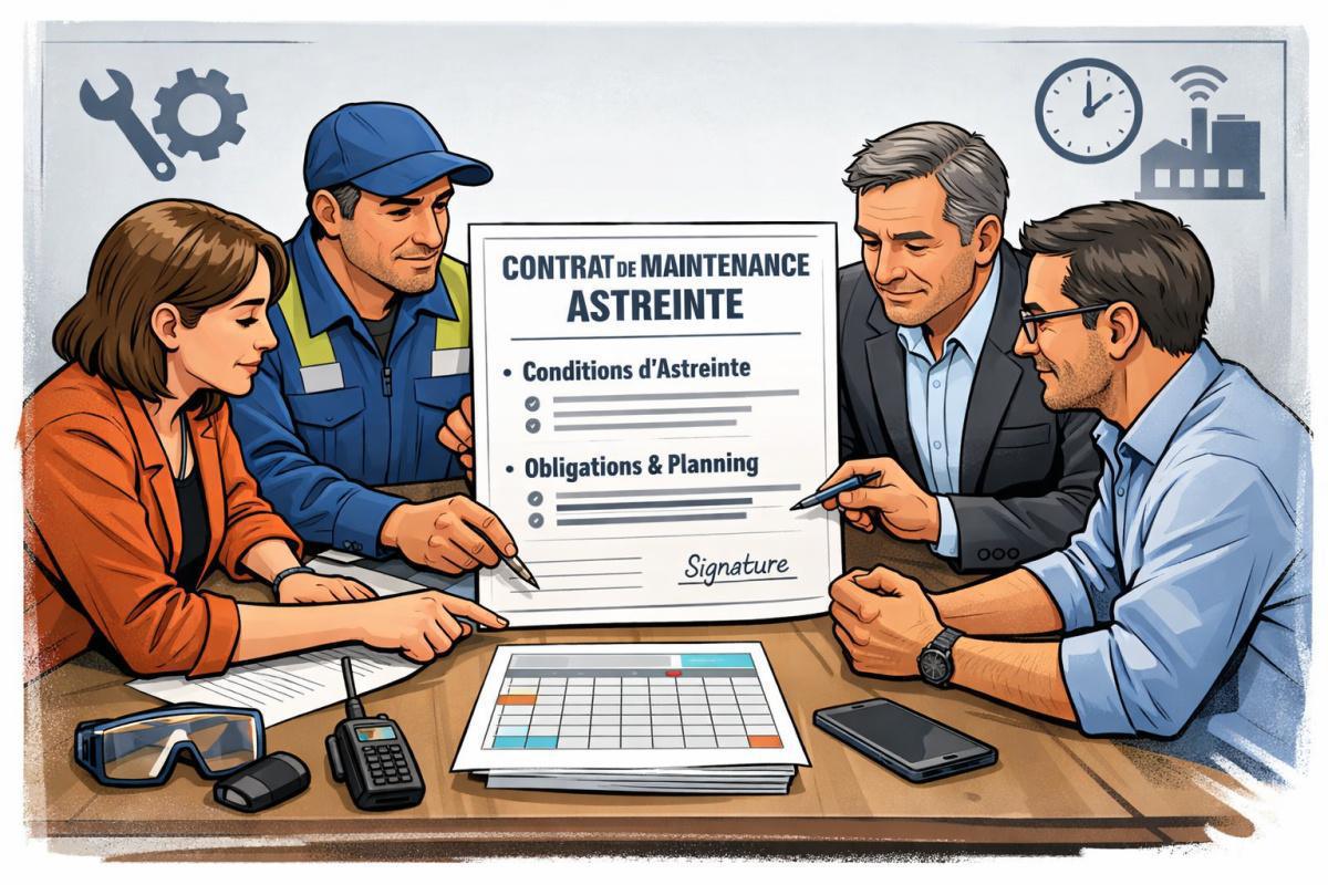 Proposition d'accord relatif à l'astreinte maintenance 