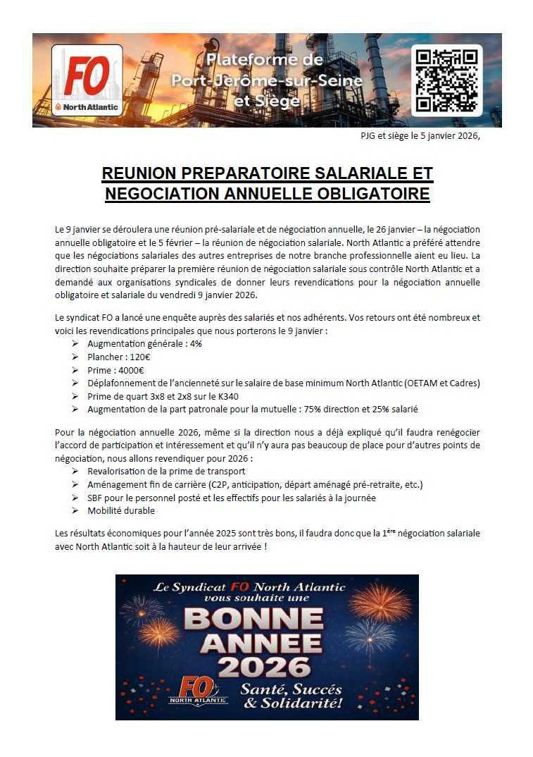 Tract réunion prépa NAO et salariale