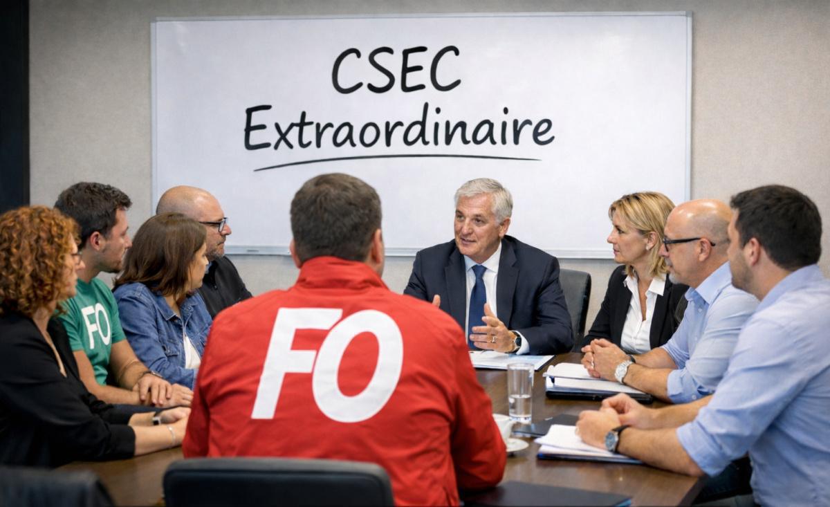 COMITE SOCIAL ET ECONOMIQUE CENTRAL DE L’UES NORTH ATLANTIC ENERGIES – RAFFINAGE - CHEMICAL Réunion extraordinaire du 22 et 23 janvier 2026 à 9h