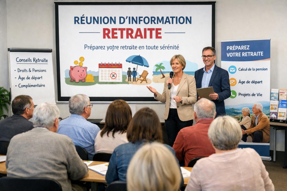 RAPPEL: Réunions d'informations retraite.