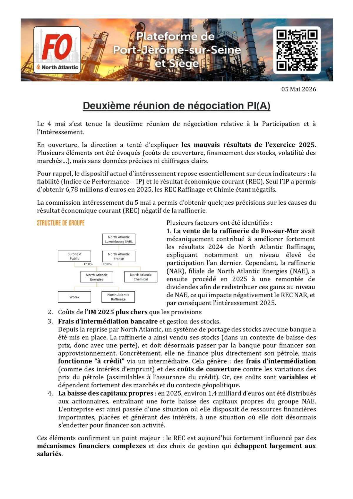 Négociation Participation-Intéressement-Abondement 