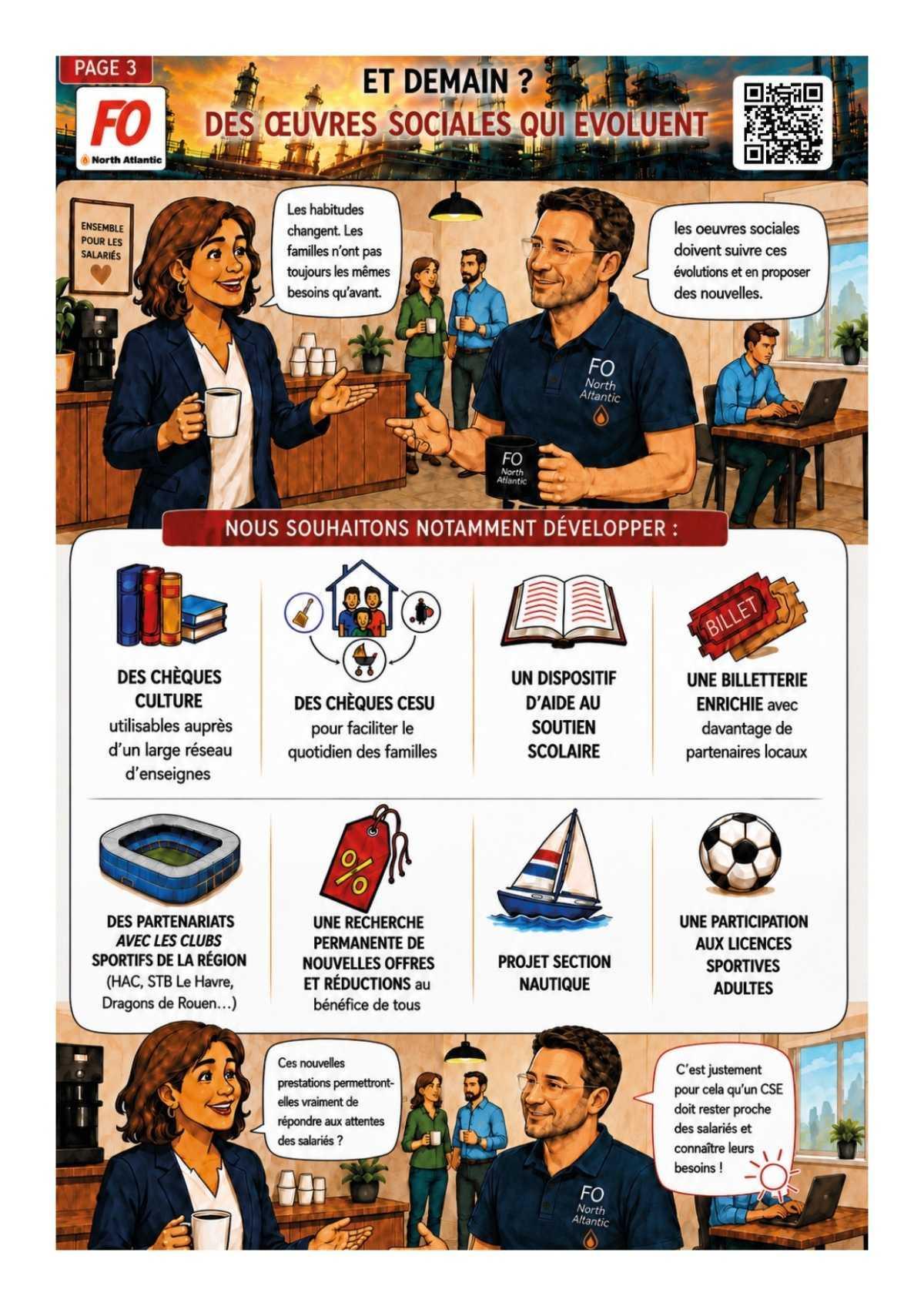 CSE unique, des œuvres sociales réunies 