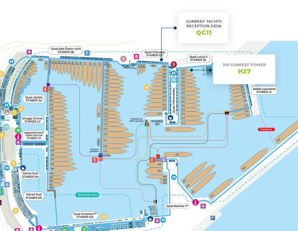 Le super yacht 100 Sunreef Power fera escale au salon nautique de Monaco