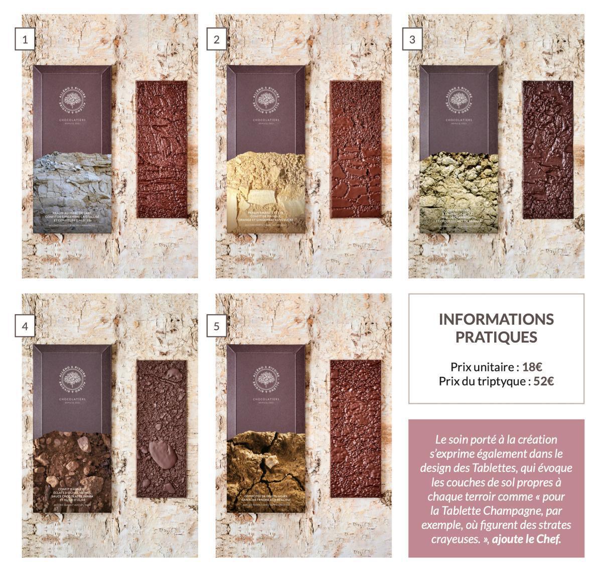 Alléno & Rivoire : Le chocolat comme une ode aux terroirs français Alléno & Rivoire : Le chocolat comme une ode aux terroirs français