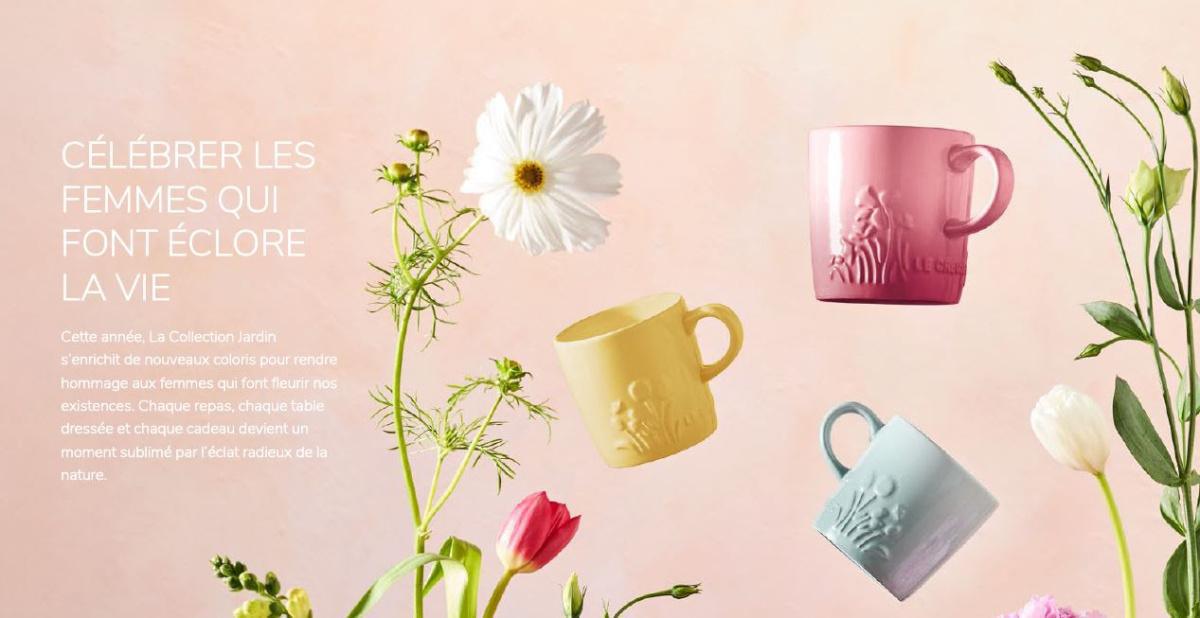 Le Creuset révèle sa toute nouvelle collection baptisée « Jardin »