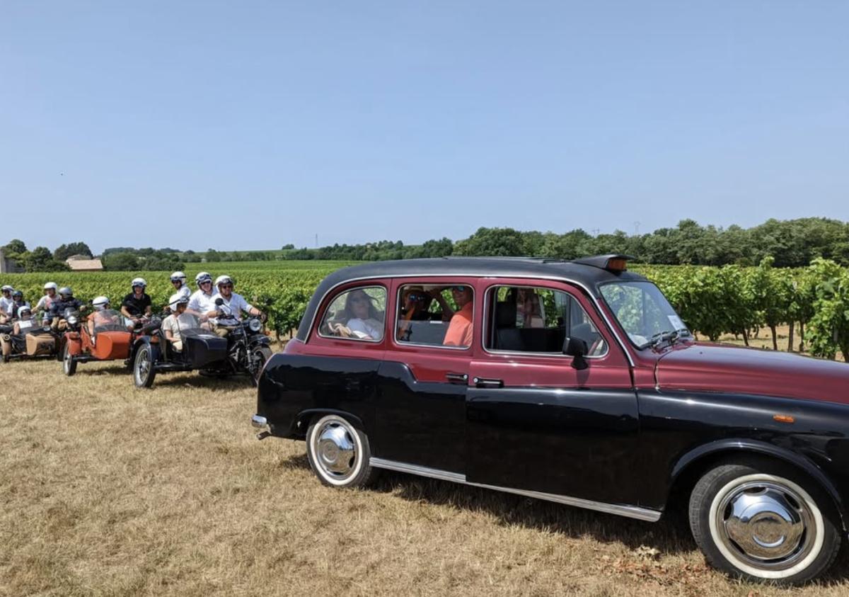 Bordeaux au Vert : Un Taxi londonien se met au service de l'Écologie