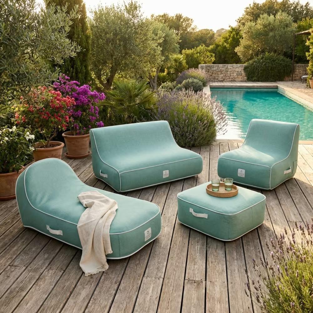 Coco Lounge : le salon de jardin gonflable qui réinvente l'art de vivre dehors Coco Lounge : le salon de jardin gonflable qui réinvente l'art de vivre dehors