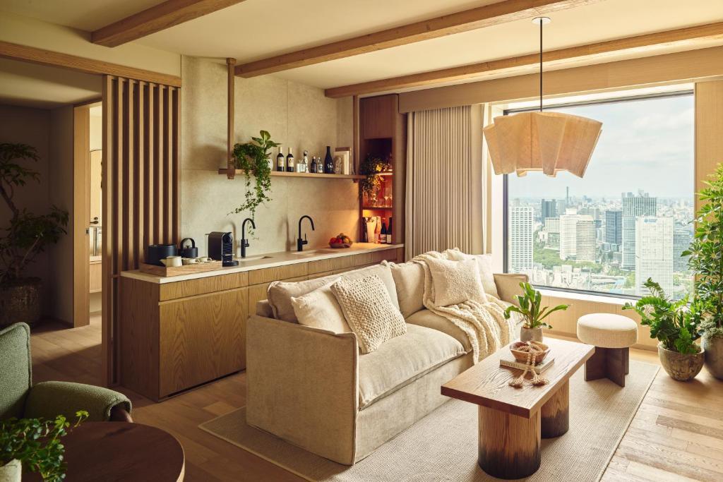 1 Hotel Tokyo : un sanctuaire de luxe durable suspendu au-dessus d'Akasaka 1 Hotel Tokyo : un sanctuaire de luxe durable suspendu au-dessus d'Akasaka