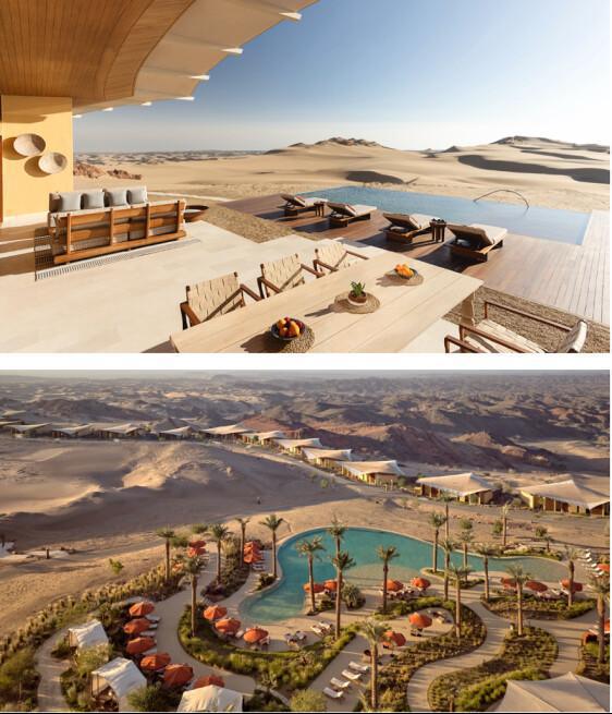 Les plus belles piscines de The Red Sea : Six Senses Southern Dunes, oasis de sérénité au cœur des dunes