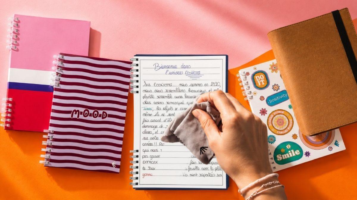 Econotes : le carnet effaçable qui réinvente la prise de notes durable