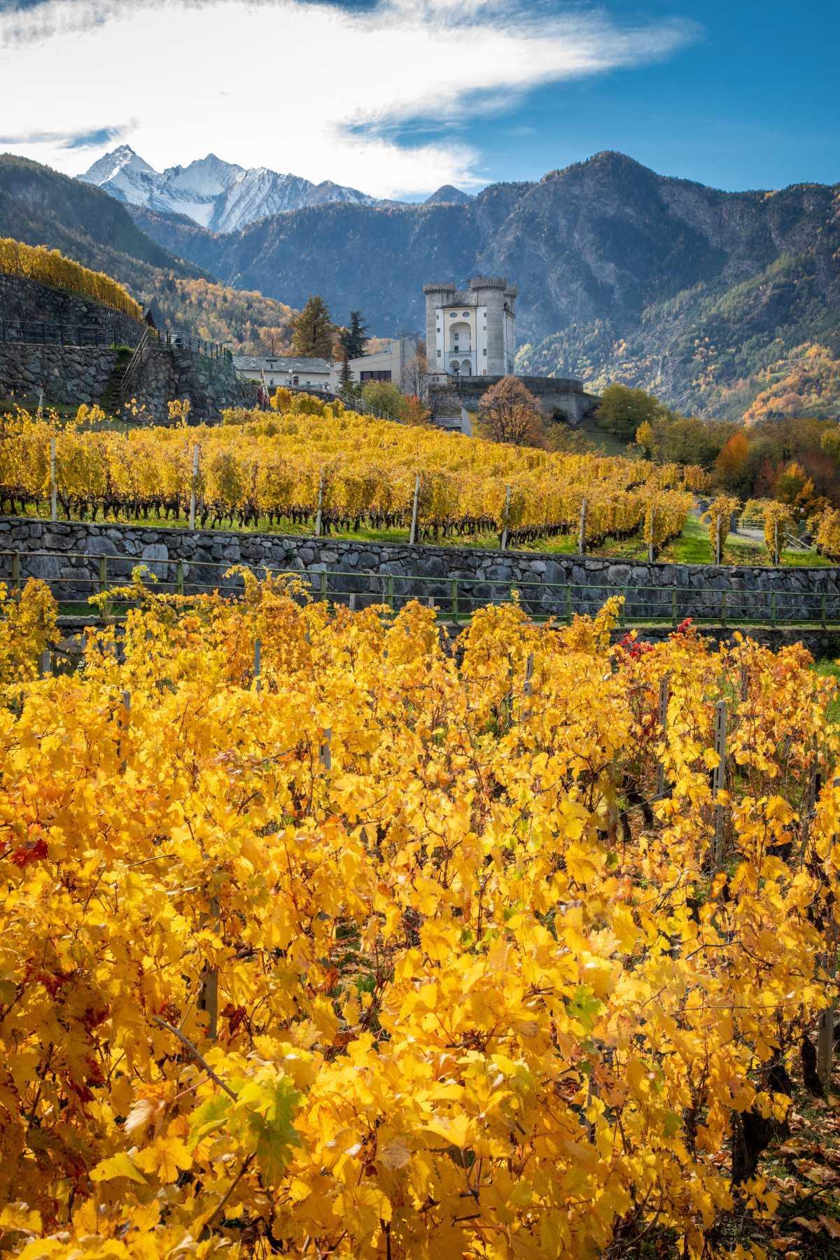 Vallée d'Aoste : l'automne qui redonne toutes ses couleurs aux Alpes italiennes