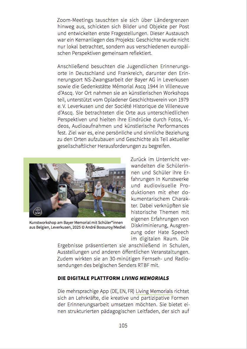 LIVING MEMORIALS: {Re}vitalize Digital History!