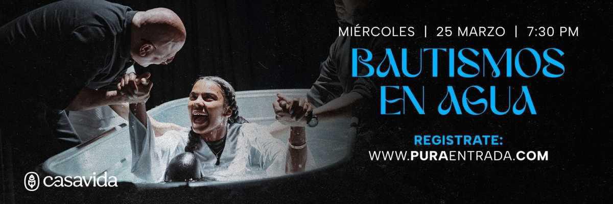 BAUTISMOS EN AGUA