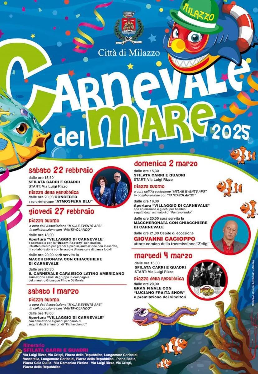 Apertura "Villaggio di Carnevale" (inizio ore 18.00)