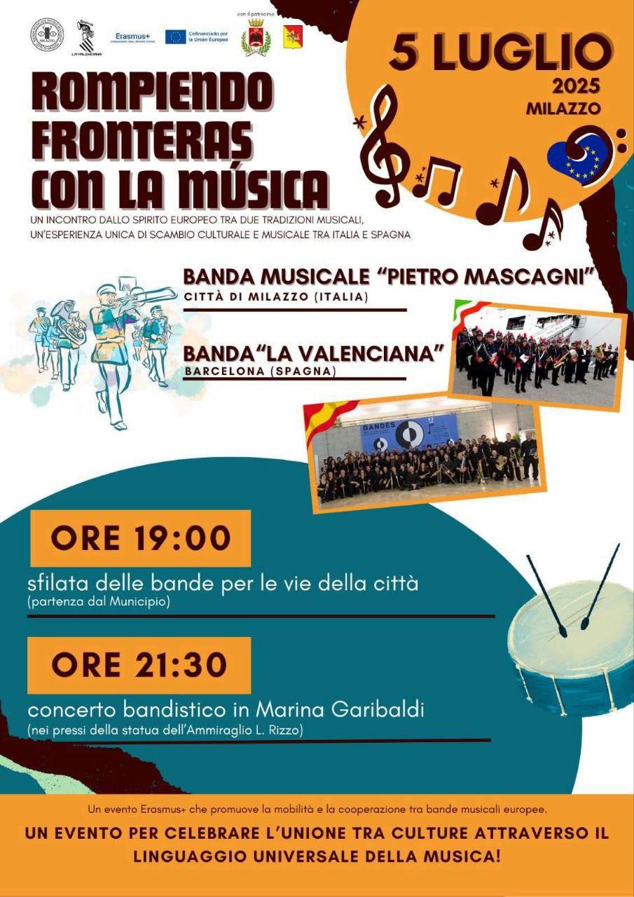 Sfilata delle Bande per le vie della Città (inizio ore 19.00)