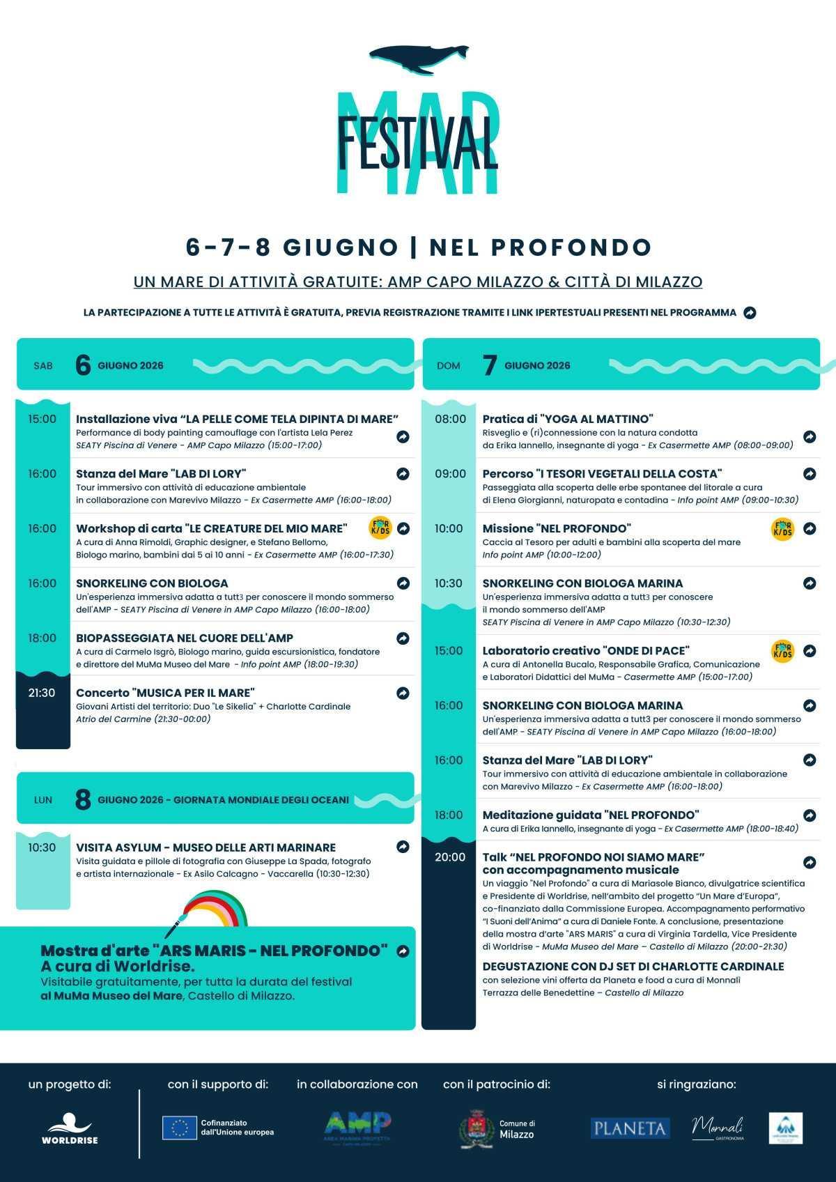 Festivalmar 2026 (dalle ore 10.30)