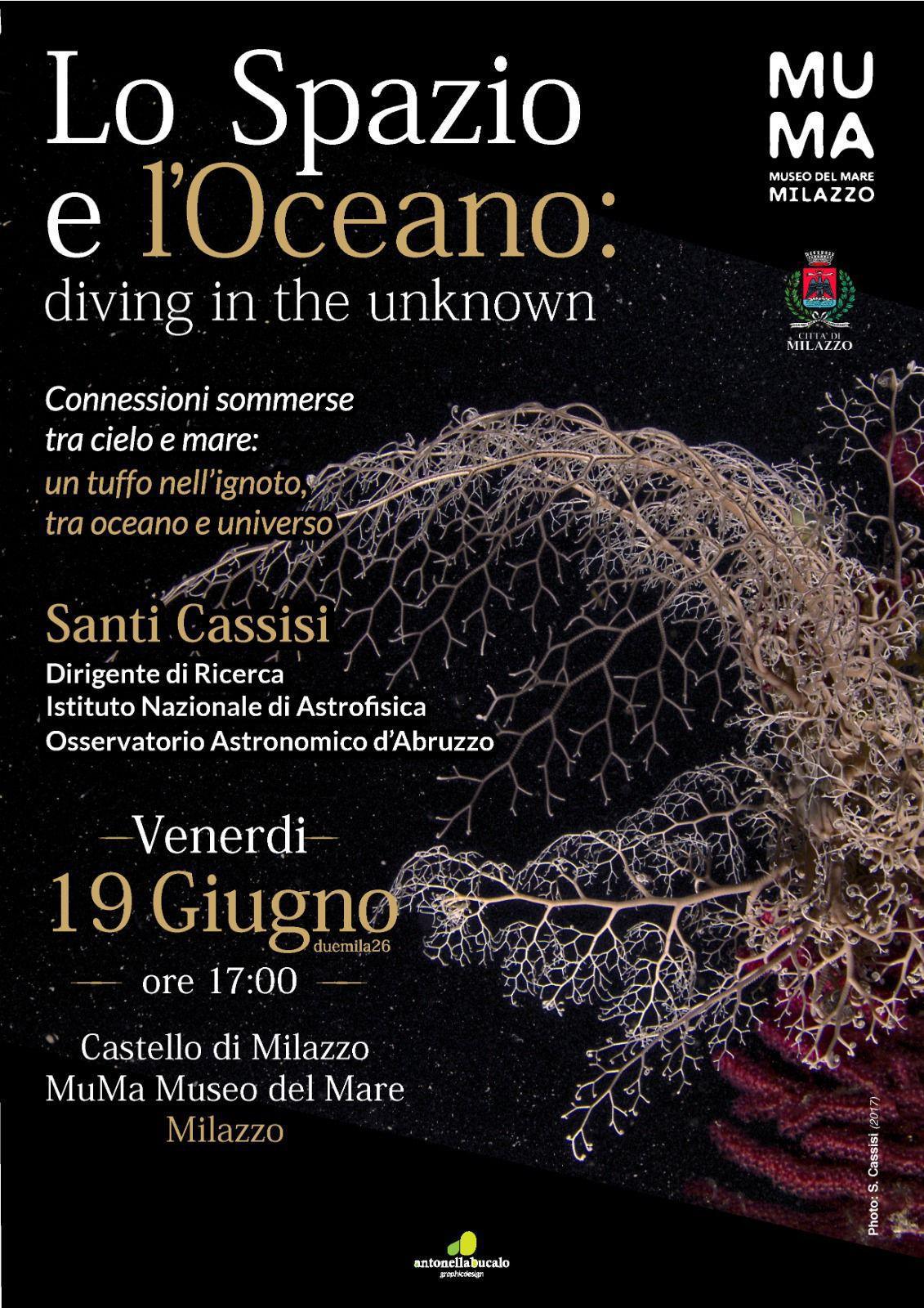 Lo Spazio e l'Oceano: diving in the unknown (Inizio ore 17.00)
