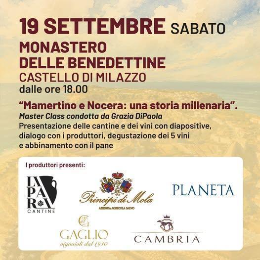 "Mamertino e Nocera: una storia millenaria" (Inizio ore 18.00)