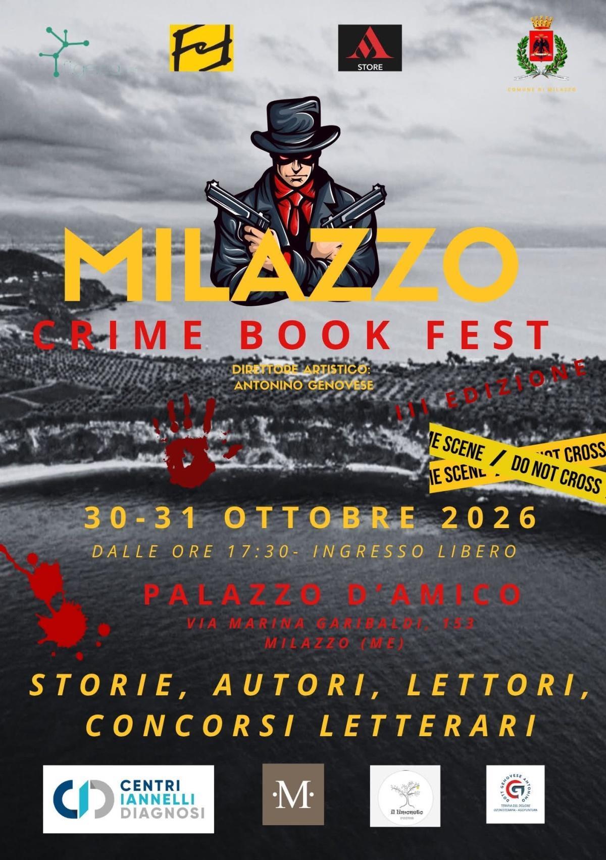 Milazzo Crime Book Fest - III edizione (dall ore 17:00)