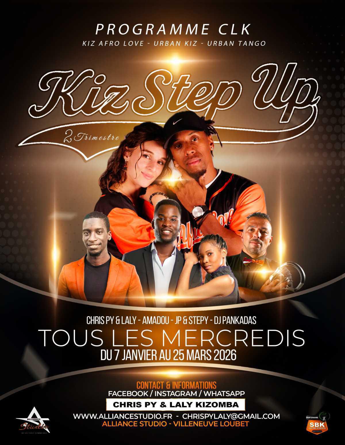 Demande de participation au programme Kiz Step Up 2 - Janvier à Mars
