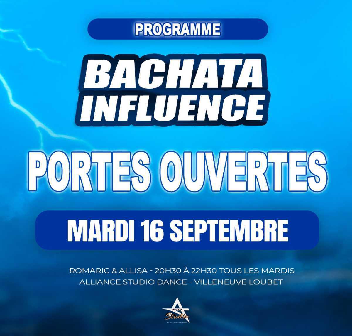 Inscription au portes ouvertes - Bachata Influence 