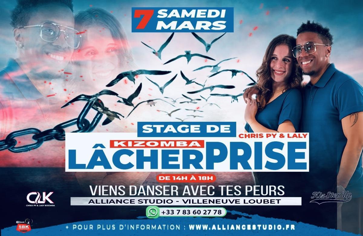 Inscription au Stage Kiz Step Up - LÂCHER PRISE KIZOMBA - Samedi 7 Mars 