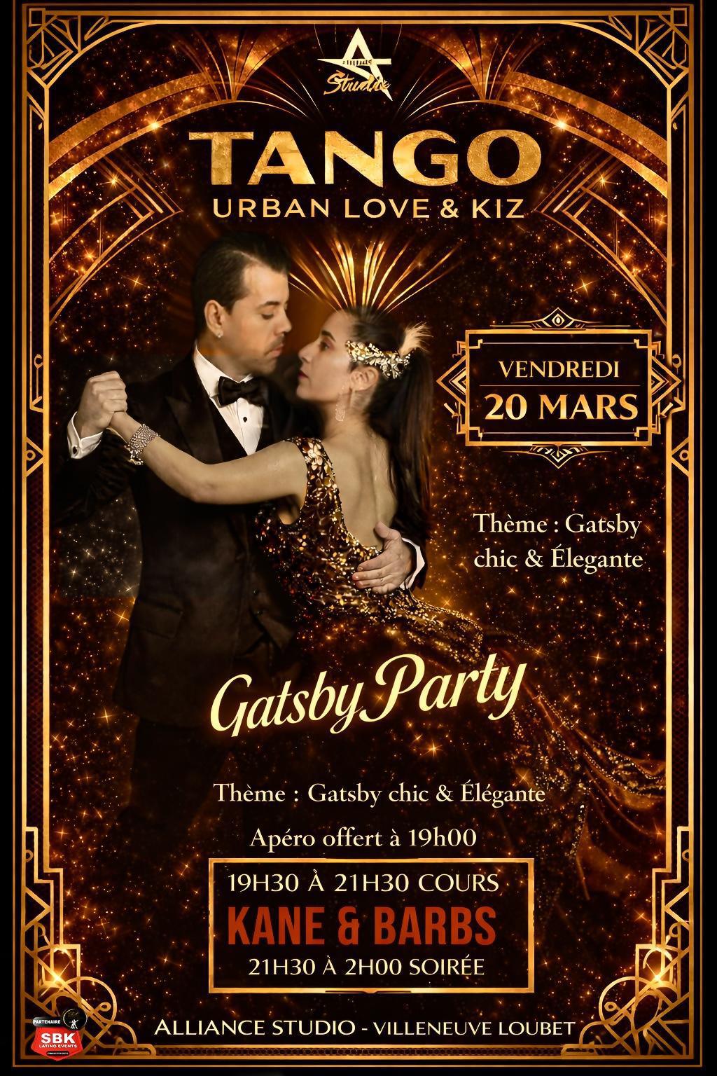 Soirée Urban love Tango & Kiz - Vendredi 20 Mars