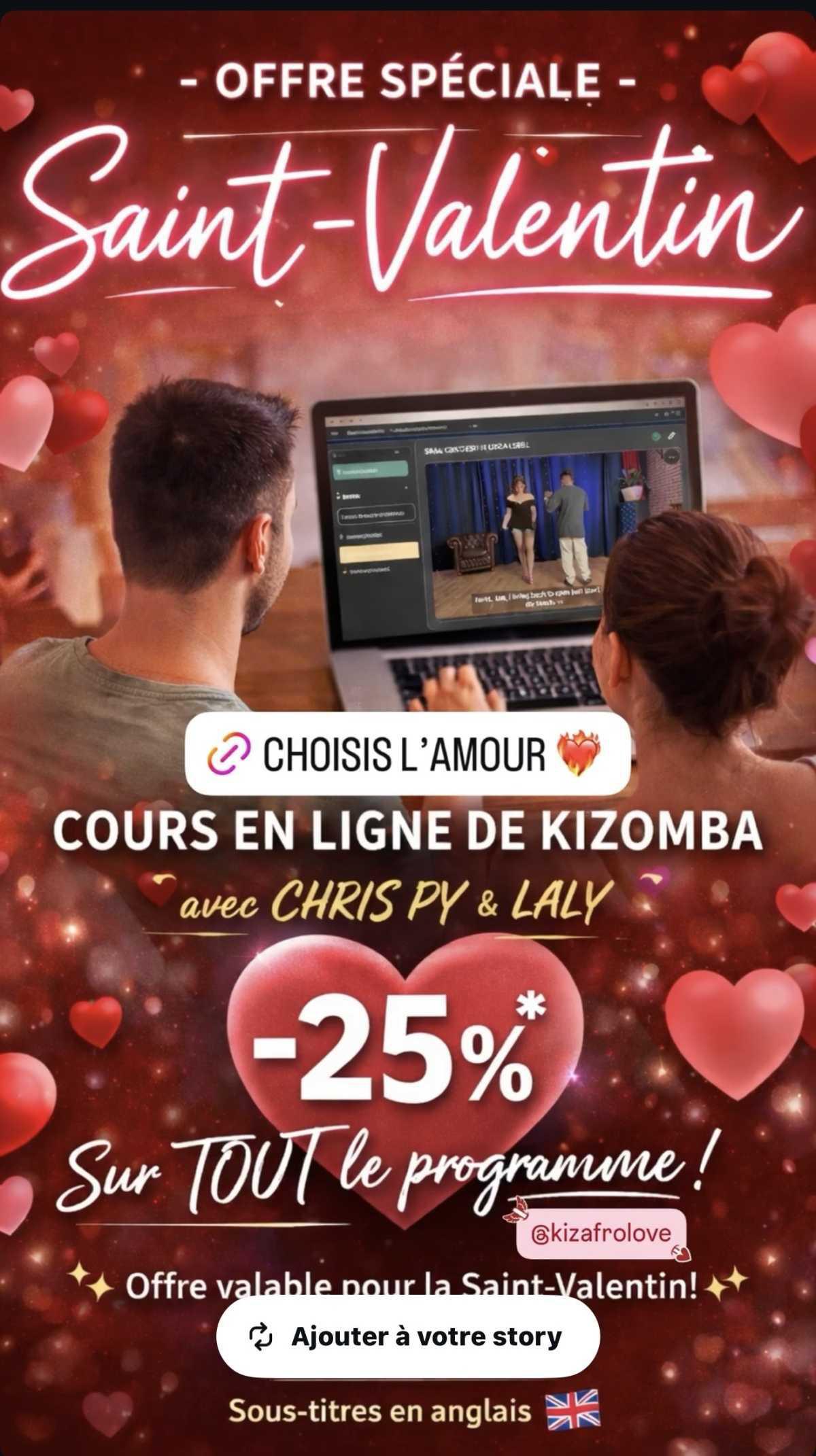 Cours en Ligne CLK - Offre Saint 💘 Valentine 