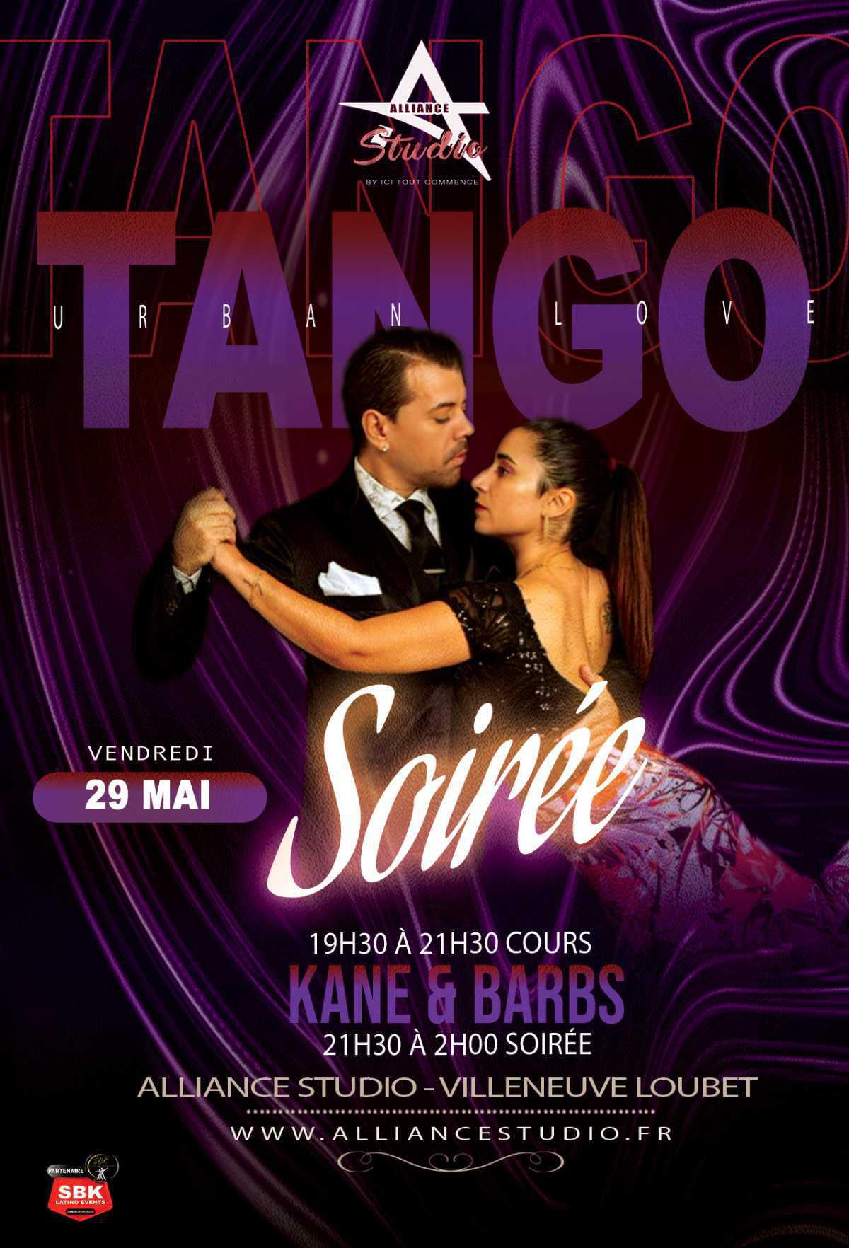 Soirée Urban love Tango & Kiz - Vendredi 29 Mai Soirée Urban love Tango & Kiz - Vendredi 29 Mai
