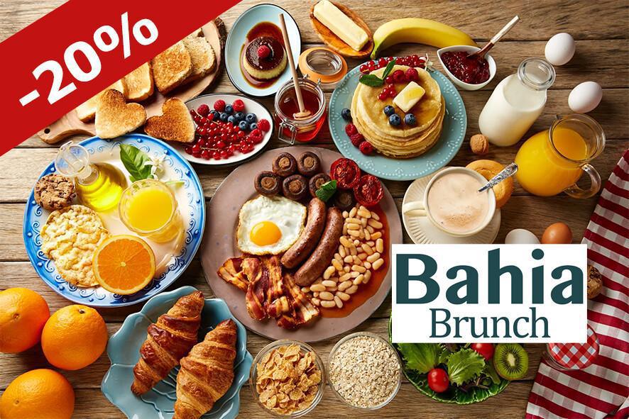 Brunch + aperitief •-20%• Brunch + aperitief •-20%•