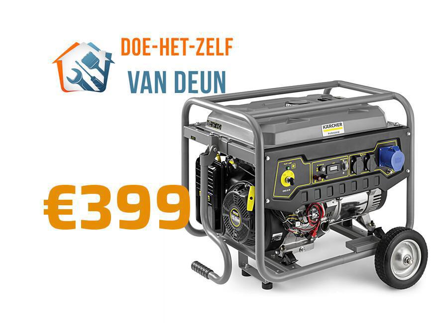 Kärcher benzinestroomgenerator - €399 Kärcher benzinestroomgenerator - €399