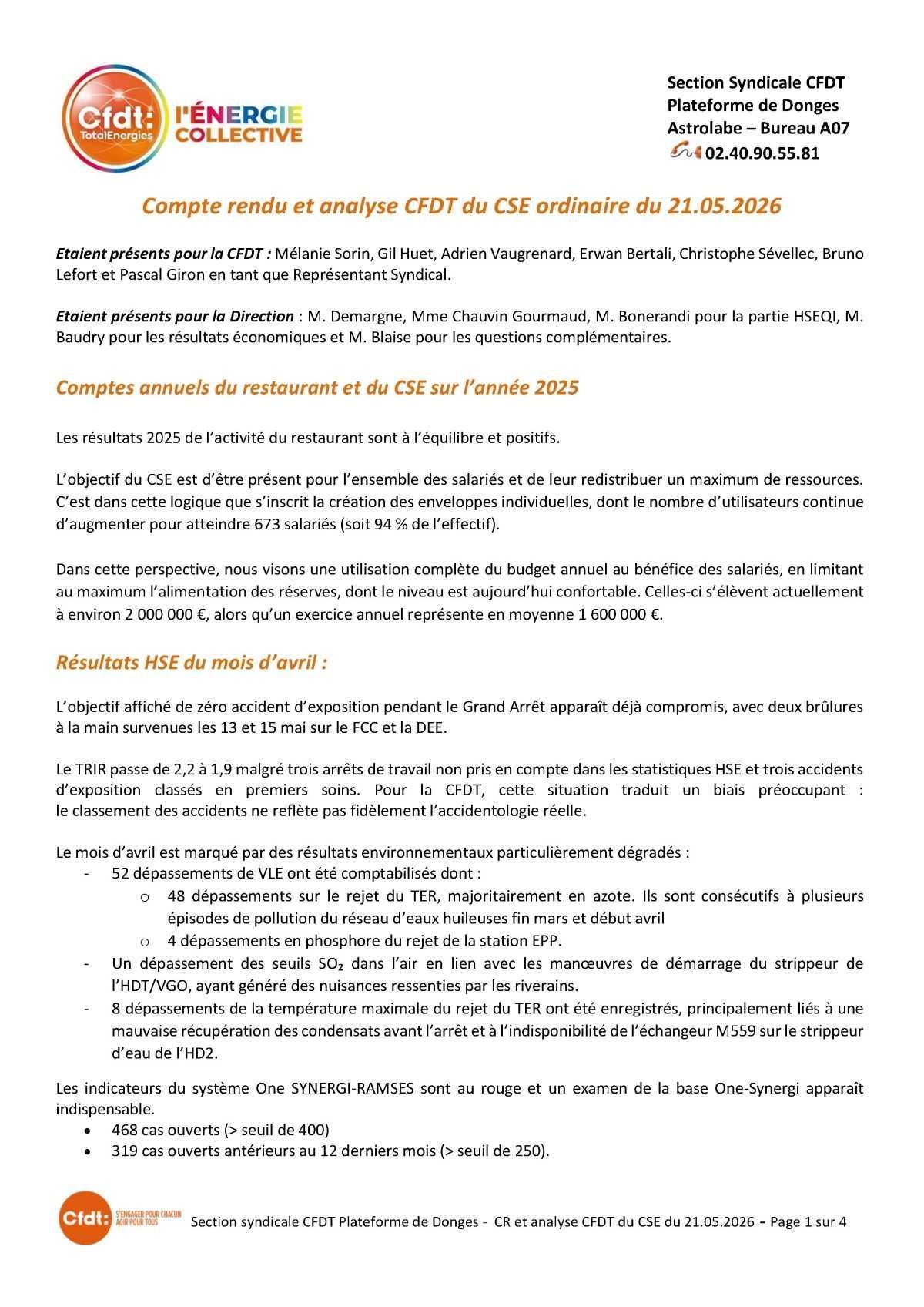 CR du CSE 21.05.206