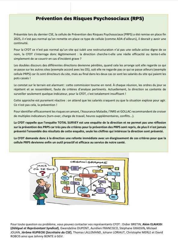CSE Juin - information syndicales CFDT