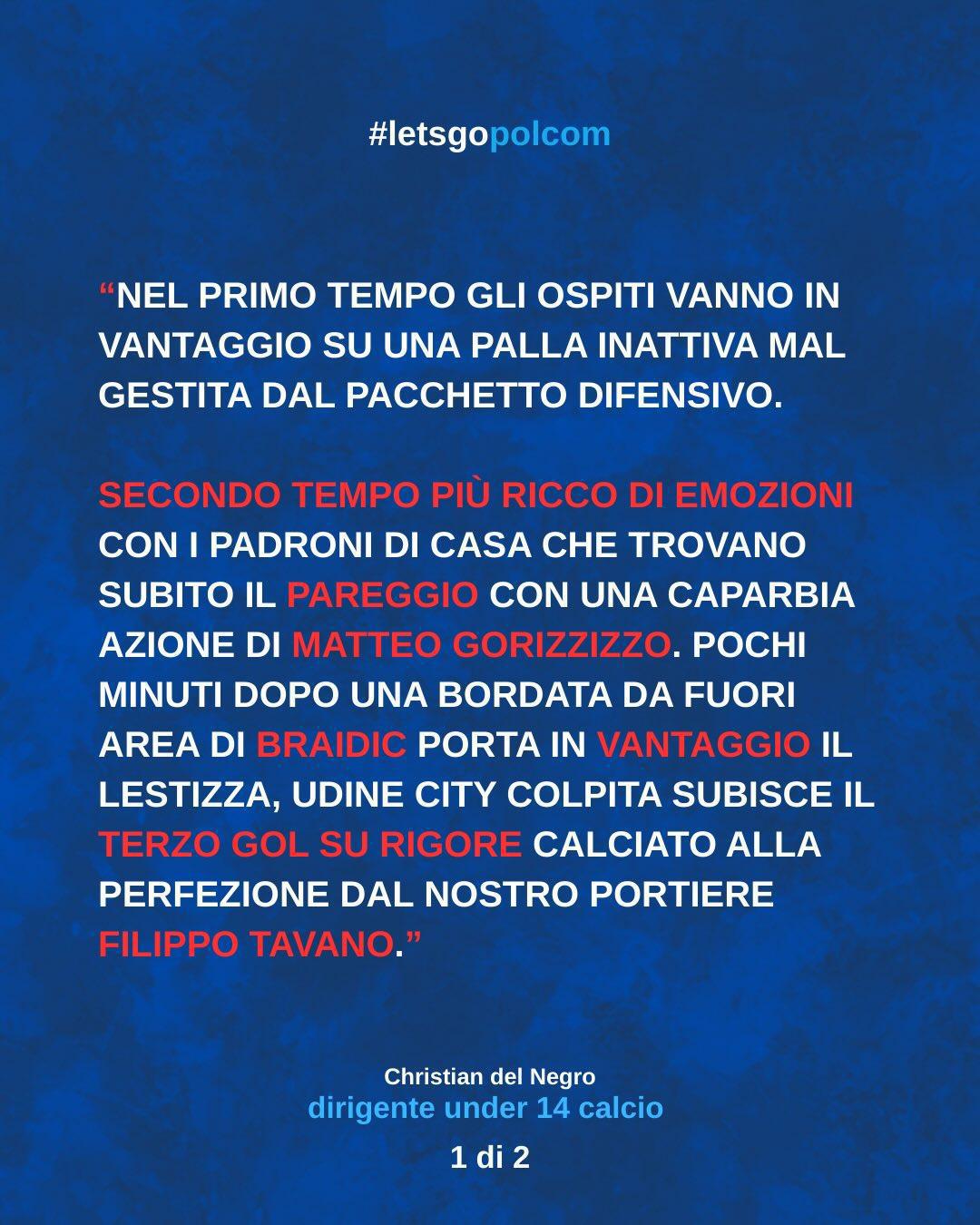 Voci dal campo: weekend 22/23 novembre