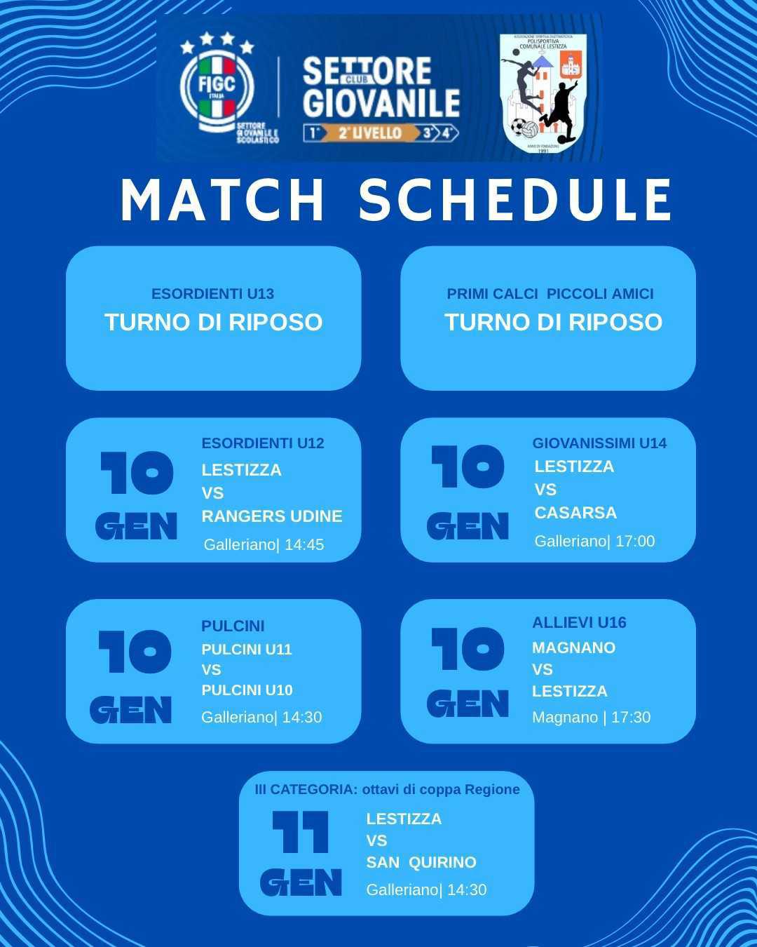 match schedule 